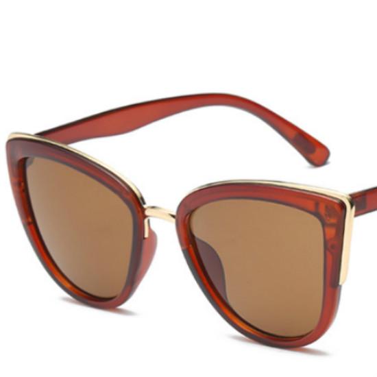 

Женские модные винтажные солнцезащитные очки «кошачий глаз» с градиентом None