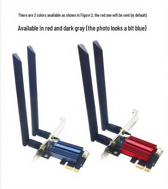 AX1800 WiFi 6 Dual-Band PCIe Desktop Network Card with 5G and Bluetooth 5.2.