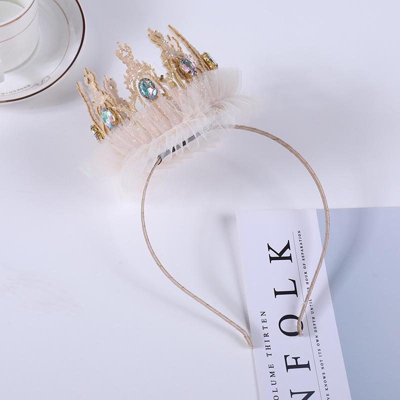 Princess Birthday Crown Headband: Children's Party Hat & Photo Prop