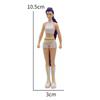 Cartoon Kpop Dämonenjäger Rumi Mira Zoey Actionfigur Modell Spielzeug Tiger Design Schreibtischdekoration Modell Statuen Ornament