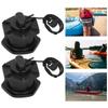 2Pcs PVC Hex Drain Valve Replacement for Yacht Inflatable Fishing Boat Kayak Canoe