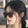 Square Frame Hollow Out Sunglasses for Men Women Brand Design Fashion Vintage Metal Golden Sun Glasses Unisex Eyewear