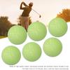 6pcs/set Luminous Golf Ball Double Layer Night Fluorescent Golfballs for Golf Practice