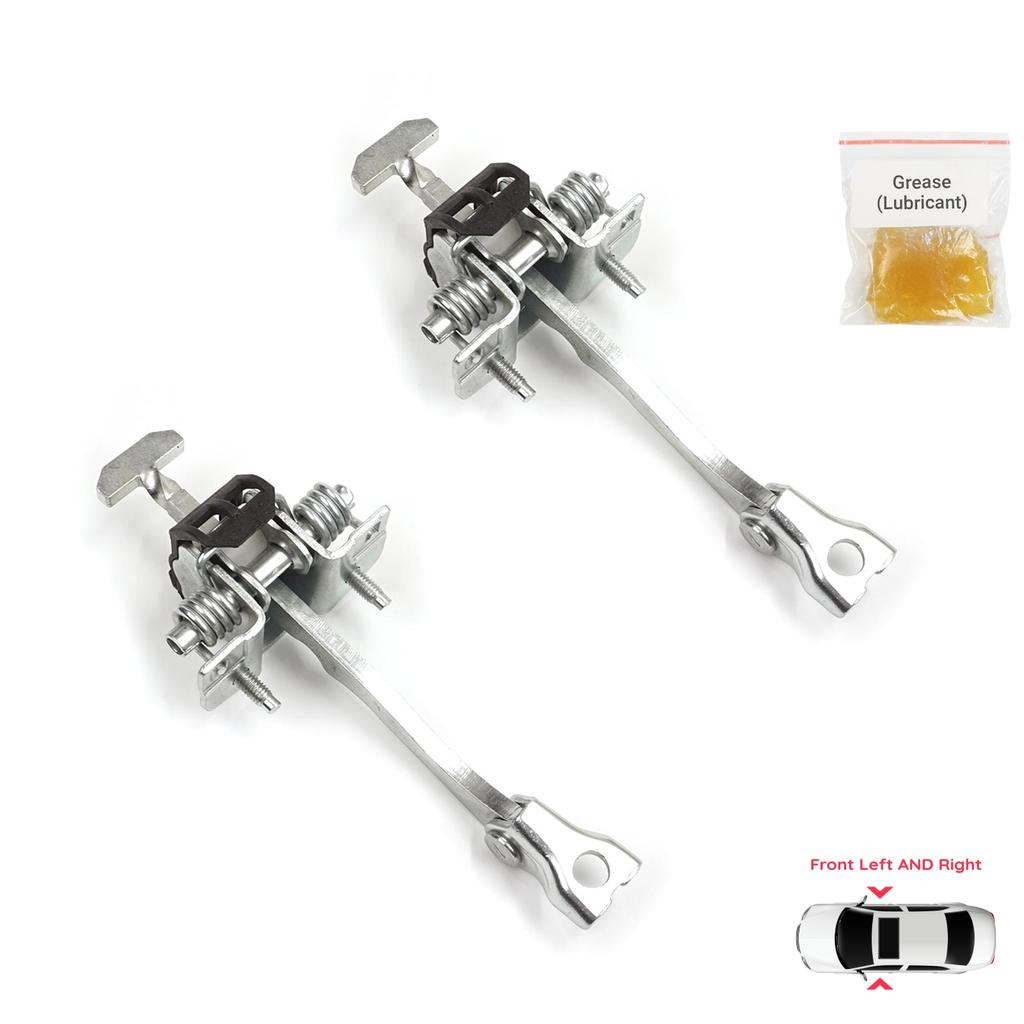 BDP714-1 2 Pieces Front Left AND Right Door Hinge Stop Check Strap Limiter for Vauxhall Opel Vectra C Signum 2003-2008 5160245