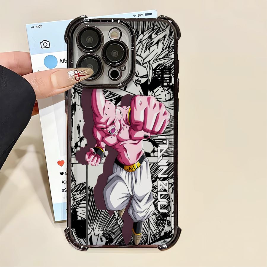 

Чехол для телефона Dragon Bll Majin Buu для Apple iPhone 17 Pro Max 14 15 16e 16 Pro Air 13 11 12 Plus iPhone 13 Pro Max