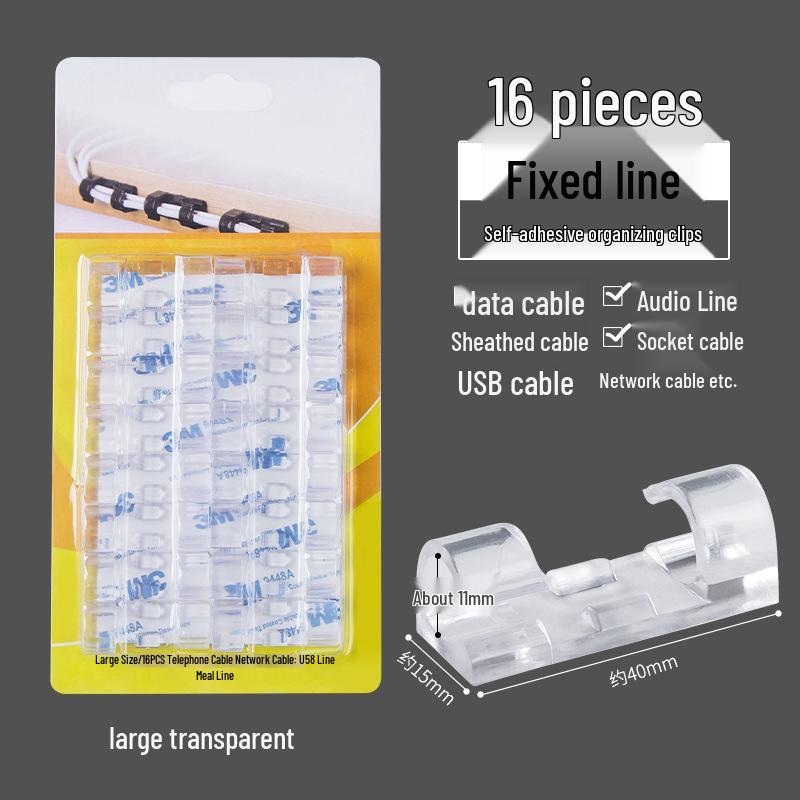 Selbstklebendes Auto-Kabelorganisations-Clip-Set