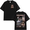 2026 New Rapper Ozuna Album Graphic Unisex Retro Fashion Short Sleeve Tshirts Wounisex Hip Hop Oversized Cotton Tshirt Streetwear
