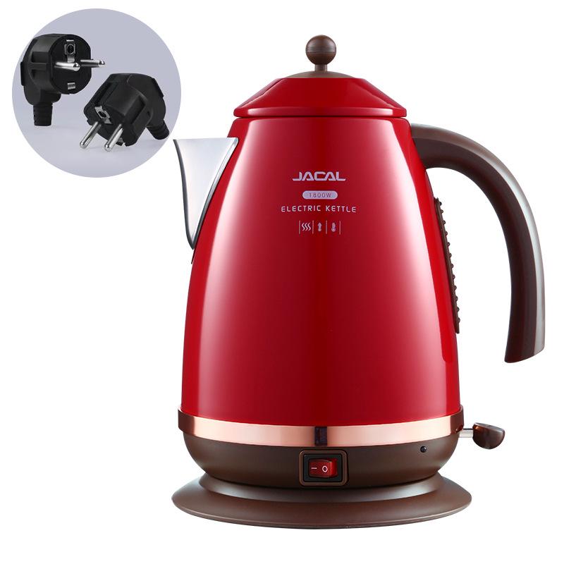 Jigao GL-E11A Retro Electric Kettle, 304 Stainless Steel Household Kettle