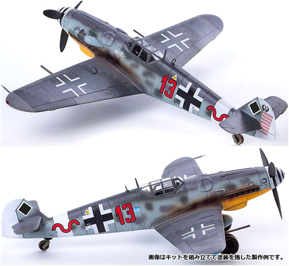 Academy scale German Air Force JG27 Plastic Model Kit 12321 1/48 Bf109G-6/G-2