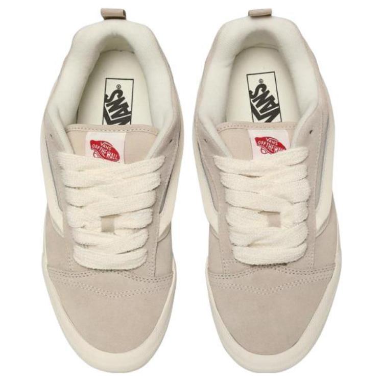 Vans Knu Skool Cl Comfortable Soft Low Top Skate Shoes Unisex Sneakers Brown VN000D750CK