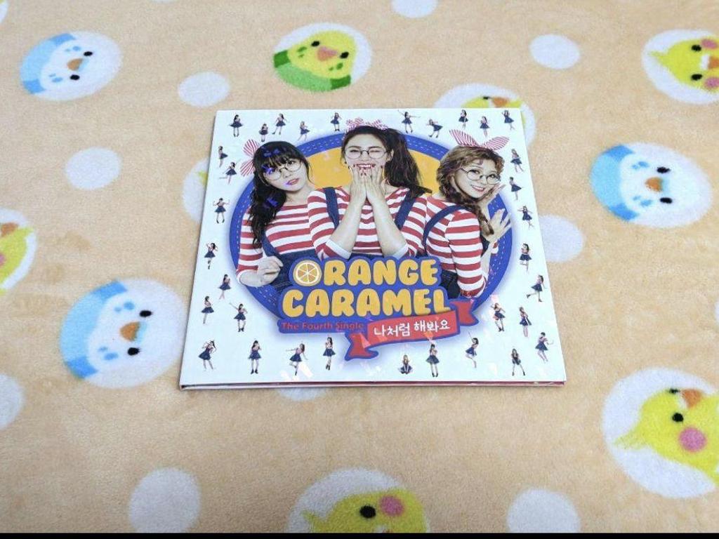 [USED] ORANGE CARAMEL "Try Like Me" Korean Edition CD with Postcard