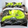 OW Overwatch Gioco Gamer DVA Set Biancheria da Letto Stampato Set Letto Con Federa Copripiumino Morbido Singolo Matrimoniale Queen Super King Size