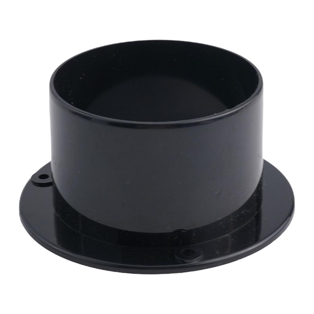 ABS Pipe Connector Round Flange Ventilation Connector For HVAC Duct  Exhaust Fan Kitchen Bathroom Airflow