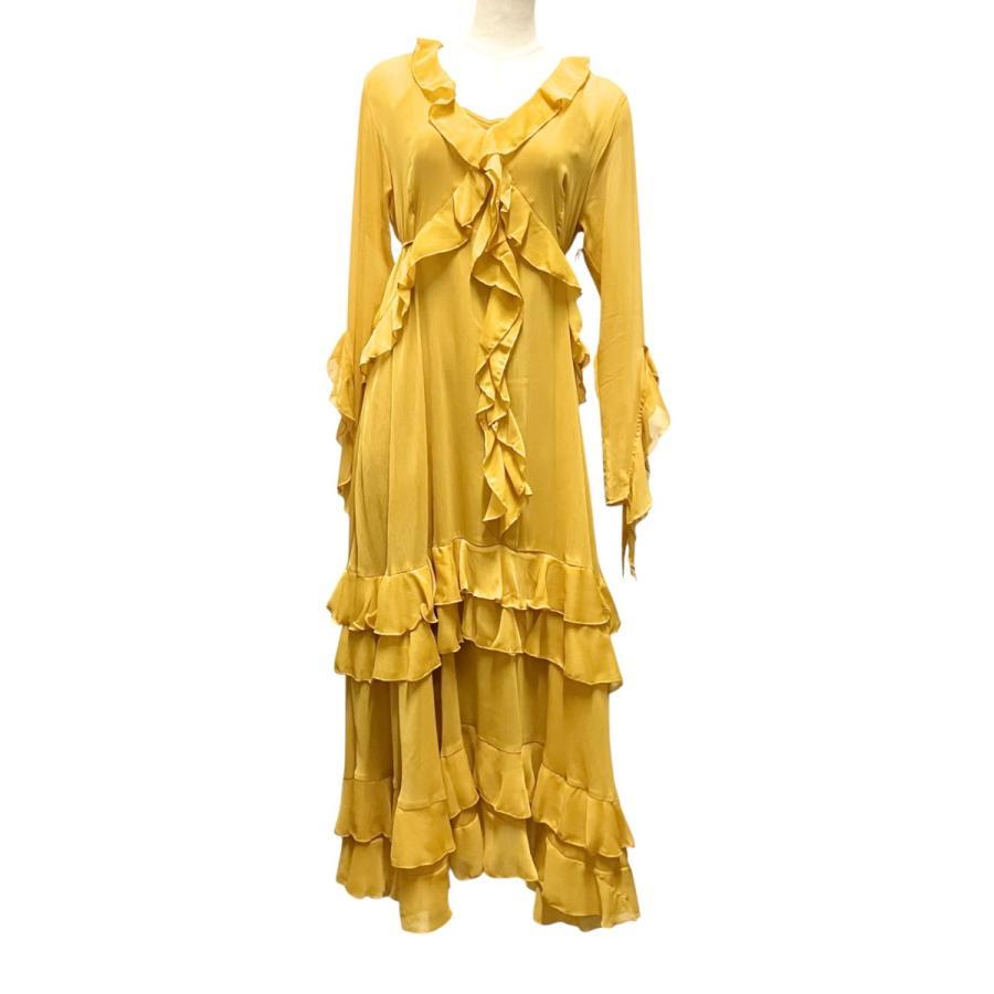 Lily Brown Dress with petticoat LWFO245026 Yellow Size: 1