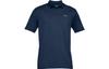 Polo Shirts Men's Collegiate Blue Polo Collar Moderate Straight Fit 1342080-408