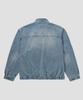 Dickies Oversized Dirty Washed Denim Jacket Blue