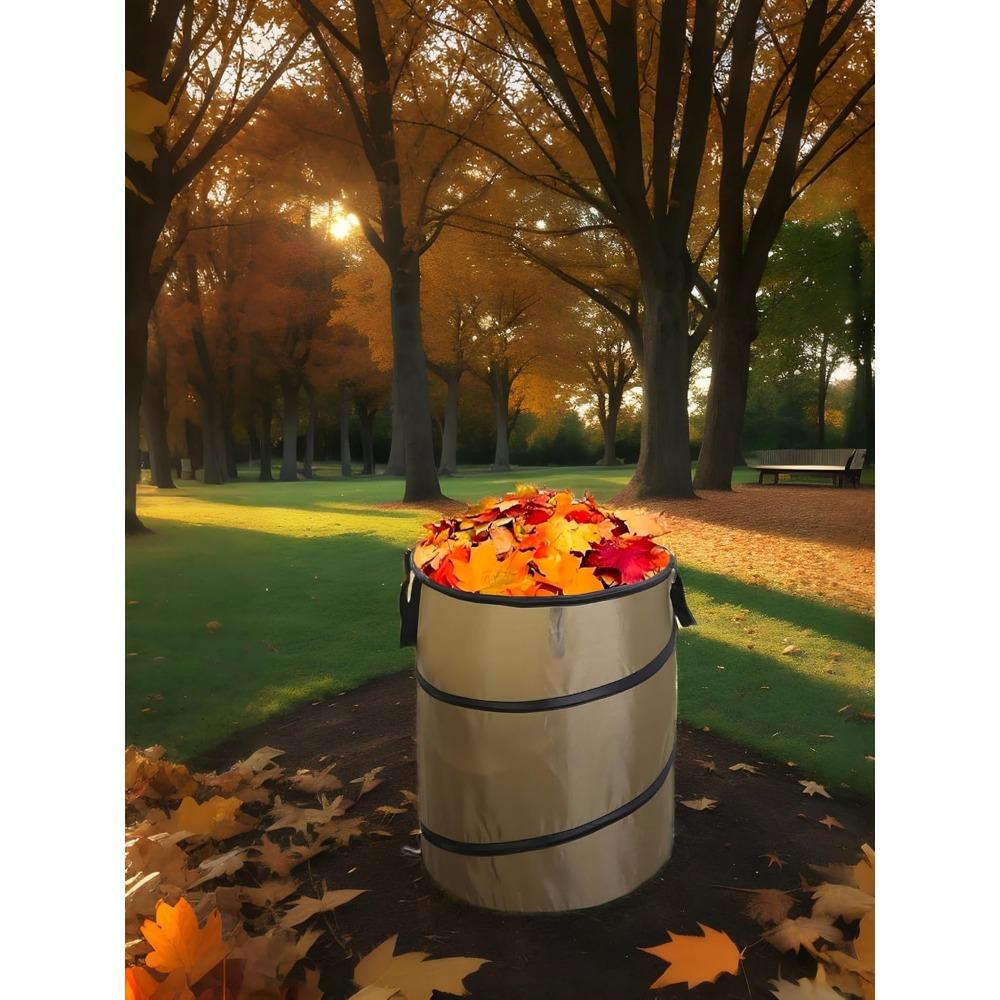 Collapsible Trash Can/Folding Garbage Cans Portable Pop Up Trash Can for Camping Garbage Collapsible Clothes Toys Recycle Bin