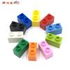 Non-Toxic Big Size Diy Building Blocks Thick Figures Bricks 1X2Dot 24Pcs Educational Creative Toys For Children Compatible With Brands