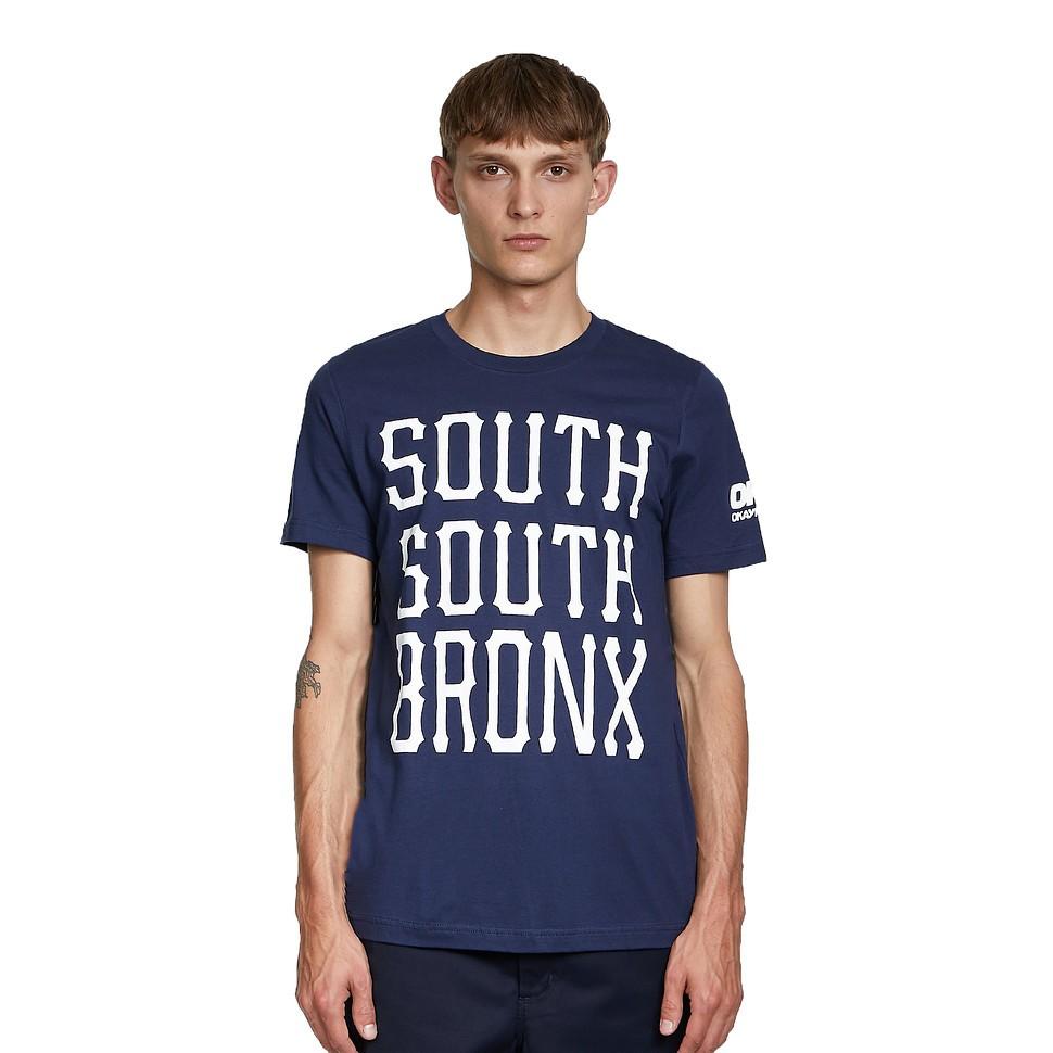 Okayplayer South South Bronx Navy T-Shirt S