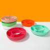 Snack Bowl Silicone Snack Platter for 40 Oz Cups Reusable Snack Tray 4-Compartment Snack Container for Cup Accessories Easy To Clean Serving