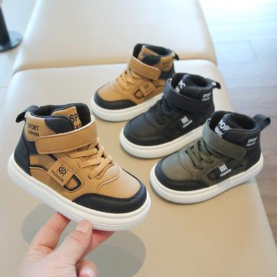 Kindersportschuhe - Neue Frühjahrs-/Herbstkollektion, High-Top Freizeitschuhe für Jungen, Skateschuhe für Mädchen, Leichte Schuhe mit weicher Sohle für Kleinkinder