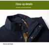 Herren Verdickte Weste für den Winter - Warme, locker sitzende Steppjacke für mittleres und älteres Alter (Große Größe, Modell 7881)