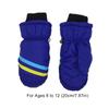 1 Pair Kids Mittens Winter Waterproof Warm with Hook for Children Sports Gear Gifts Accessories Ski Printed Outdoor Activities