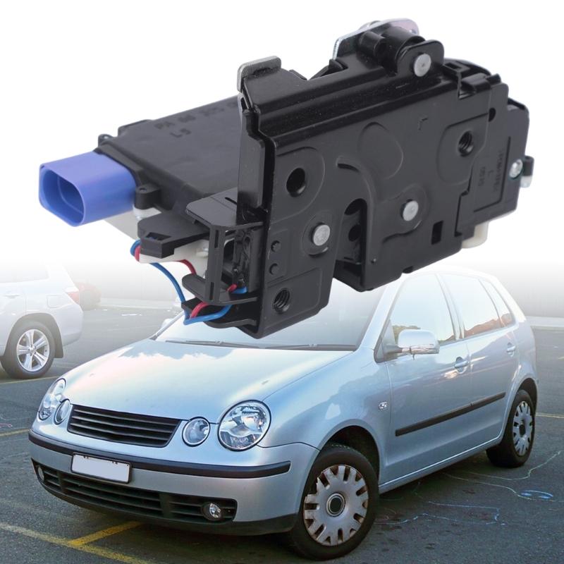 Car Door Lock Actuator Assembly for Left Front Door Repair, Replacement Part with Wire Lead, Metal Linkage and 5J1837015 Reference