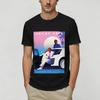 T-shirt Vintage Miami Vices pour Unisexe Coton T-shirts Drôles Col Rond T-shirt Manches Courtes Vêtements Été