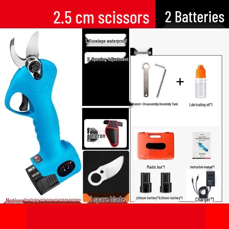 SHEYUE Electric Pruning Shears CN plug (adapter included)