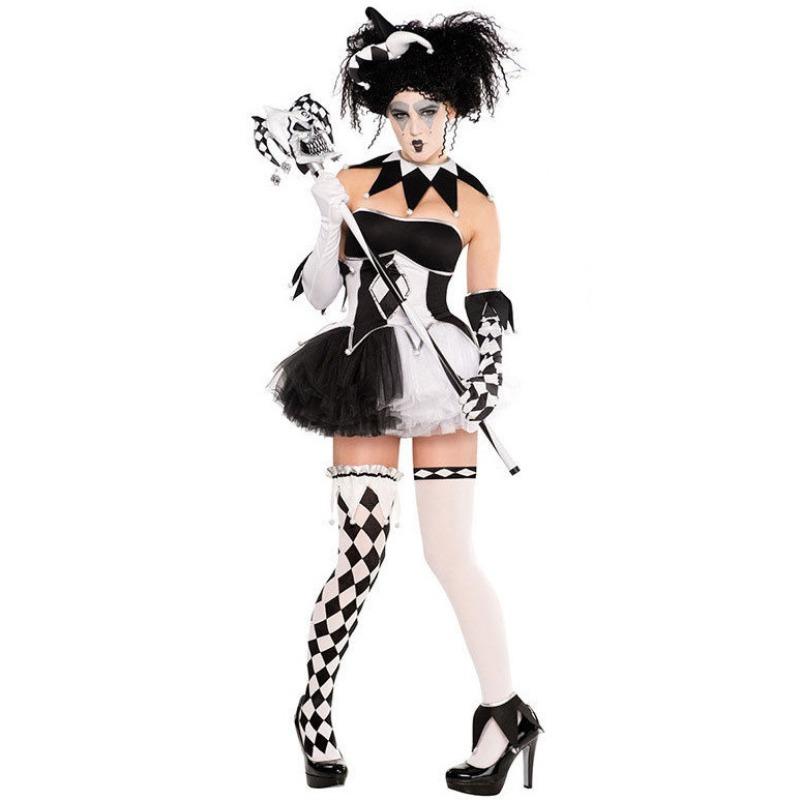 Halloween costume, masquerade show men's clown costume cosplay uniform halloween costume
