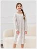 English Girl Sweet Wind Super Soft Spring/Summer Home Clothes Sleeping Skirt