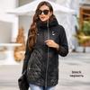 EastRogue New Women's Jacket Spring 2022 High-Quality Mid-Length  Women Coat Stitching Hooded Design Windproof Casual Parkas 8226