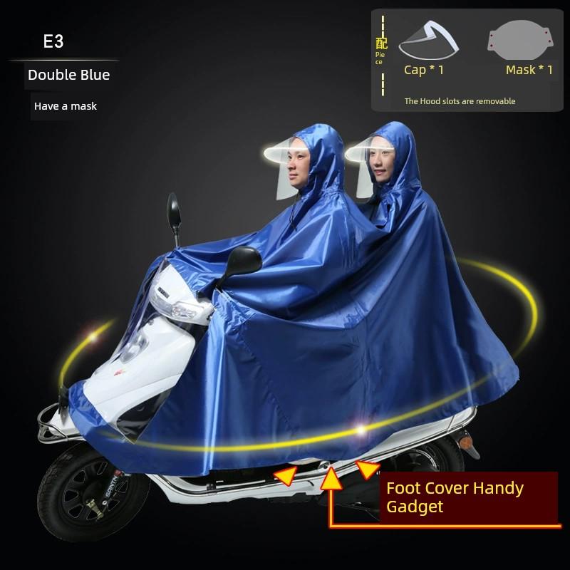 Mantella da Pioggia Elettrica Monoposto Spessa da Donna