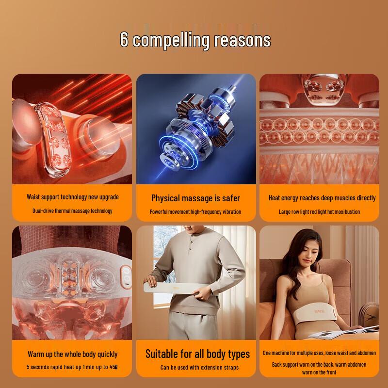 Breo Y3 Smart Waist & Back Massager Belt