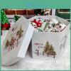 14 Pcs Box Christmas A Xmastree Hanging Ball Ornaments Navidad New Year Ball Bauble For Diy Xmas Decorations Ball With Belts Kids Gift