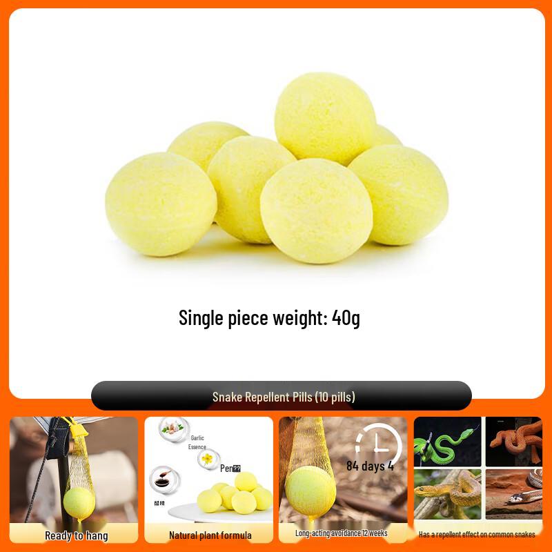 Suncojia Outdoor Snake Repellent Pellets