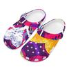 Printed EVA Garden Clogs Women Men Lightweight Breathable Slip On Shoes Beach Pool Bathroom Home Summer Sandals Daily Sandals