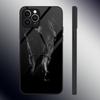 Domineering Cool Horse Phone Case Tempered Glass For IPhone 13 12 11 14 Pro Max Mini X XR XS 8 7 6s Plus SE 2020 Cover