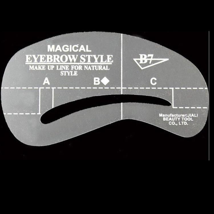 24 In 1 Eyebrow Stencil Shape Template Tools