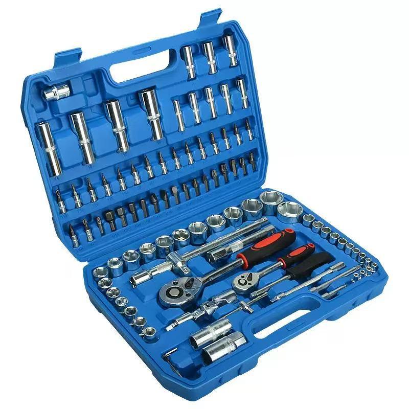 94-Piece Auto Repair Socket and Wrench Tool Set
