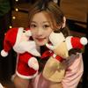 Cute Santa Claus, Elk, Snowman, Mouth Open, Parent-child Interactive Finger Puppets, Kindergarten Story-telling Hand Puppets