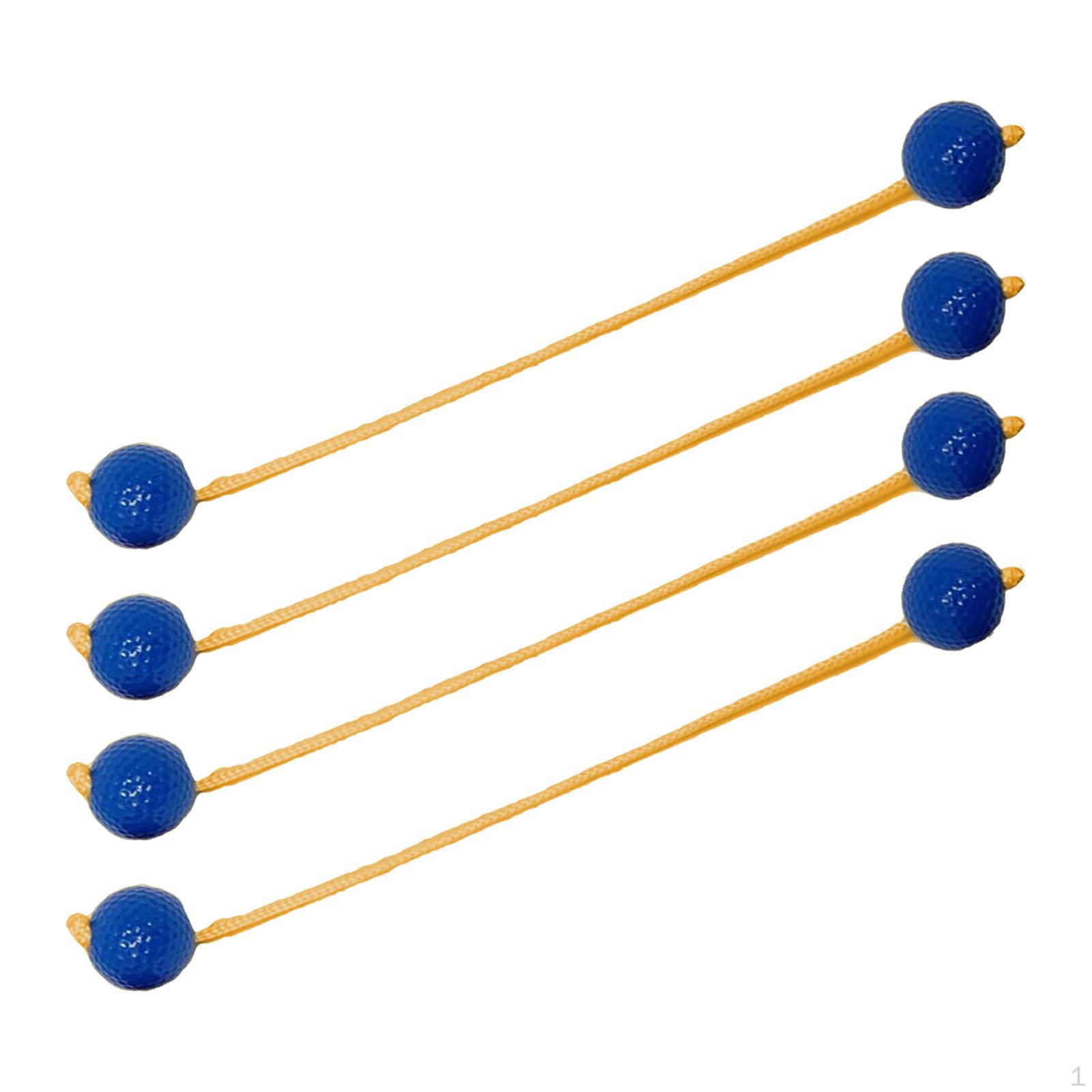 

42 мм Лестничные мячи для гольфа, метания, для занятий в помещении и на открытом воздухе 4pcs Blue