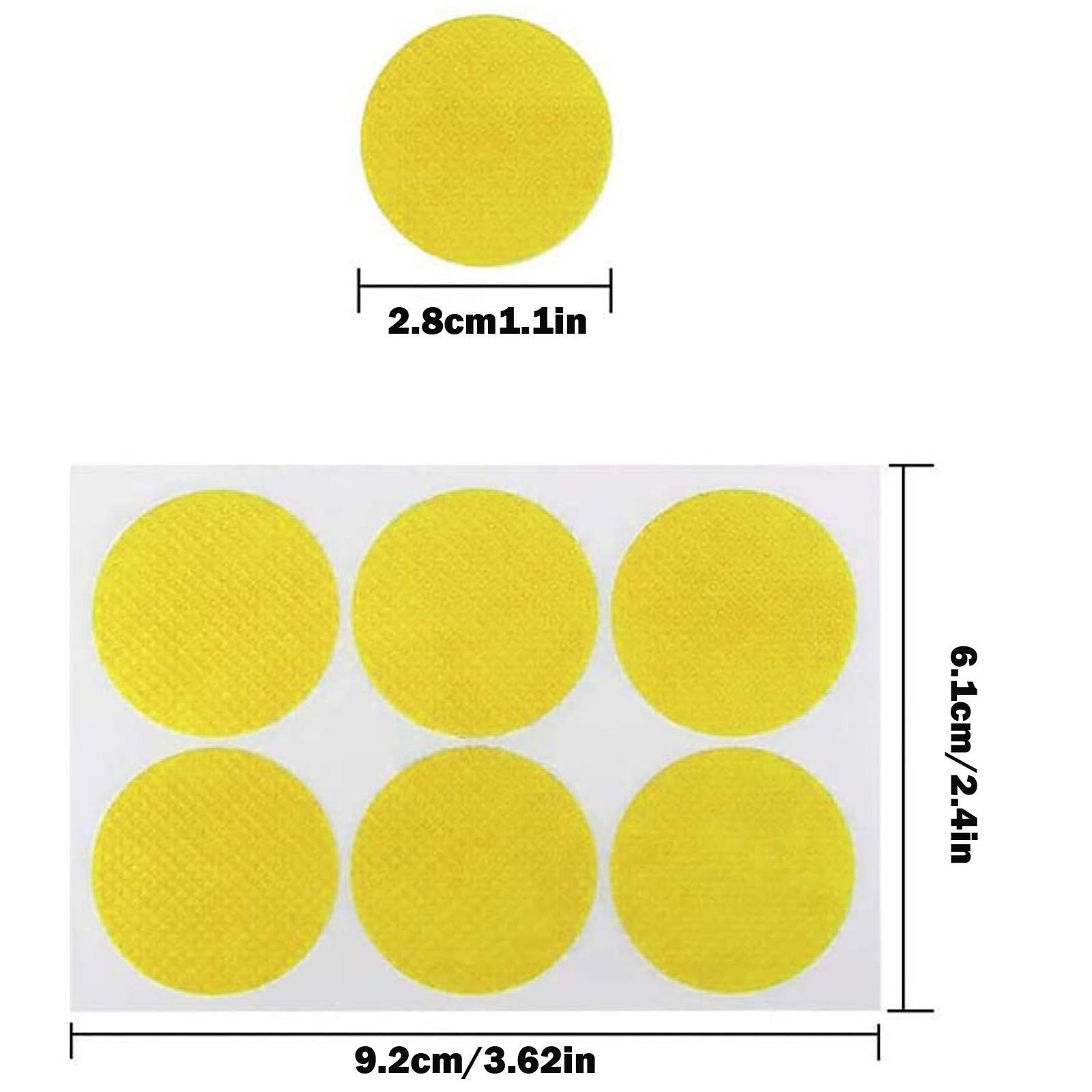 

20 шт. детские противомоскитные пластыри, не повреждающие одежду, наклейки против укусов комаров, 360 градусов испарения для летних путешествий на открытом воздухе жёлтый