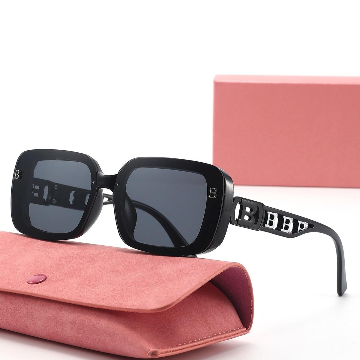 Card Chan Women's New Luxury Brand Sunglasses Stylish Designer Square Sun Glasses B Fashion Design Uv400 Shades Cm