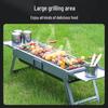 Portable Outdoor Charcoal BBQ Grill Set