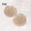 Rhinestone Jewelry Accessories Hollow Sun Moon Brooch, Metal Lapel Pin for Bag Decoration Men Women, Clothing Scarf Hat Daily Wear Brooch