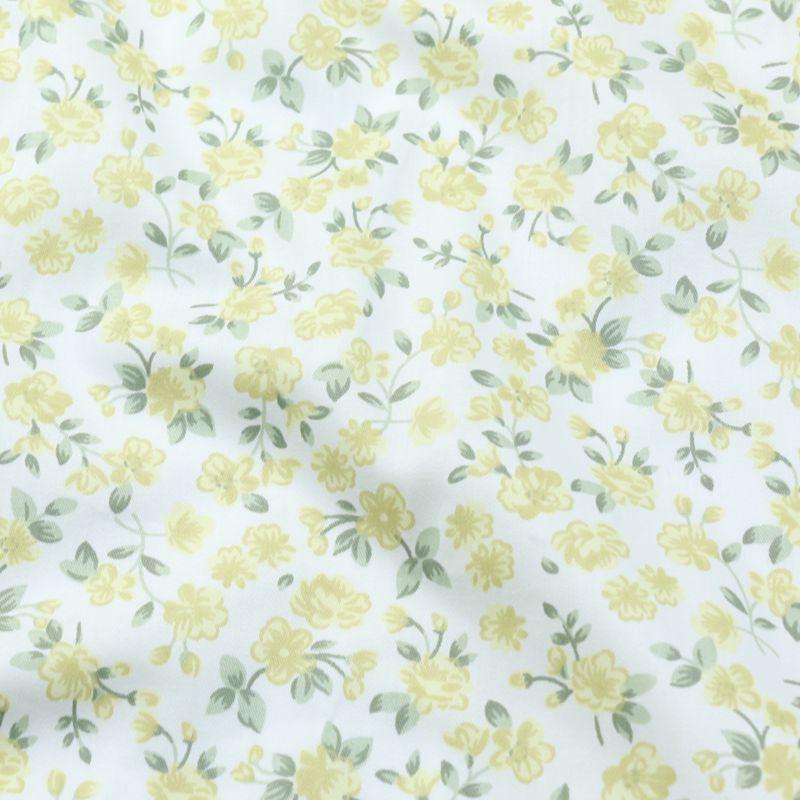 Small Floral 50x160cm Cotton Patchwork Cloth, Printed 100% Cotton Twill Fabric,DIY Sewing Quilting Fat Quarters Material For