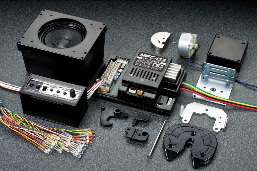 Tamiya RC Big Truck Volitelné náhradní díly Euro Style 56523 & No.23 TROP.23 MFC-03