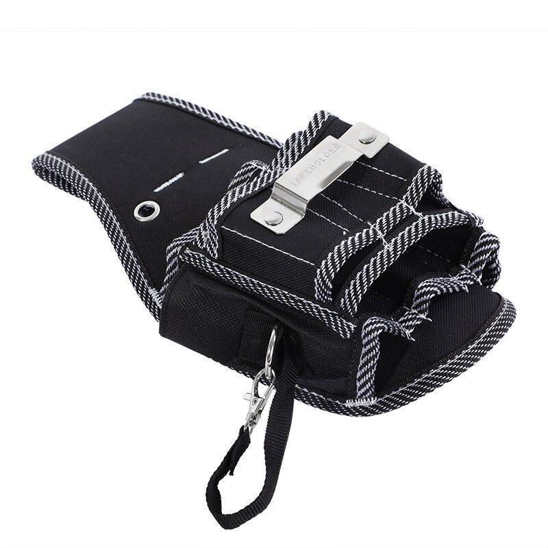 Waist Hung Tool Bag 1Pcs Multifunctional Drill Storage Pocket Light Weight Waist Pack for DIY Enthusiast Craft Projects